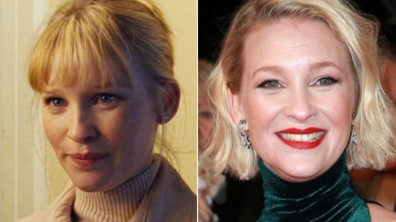 Joanna Page smiles as Just Judy in Love Actually