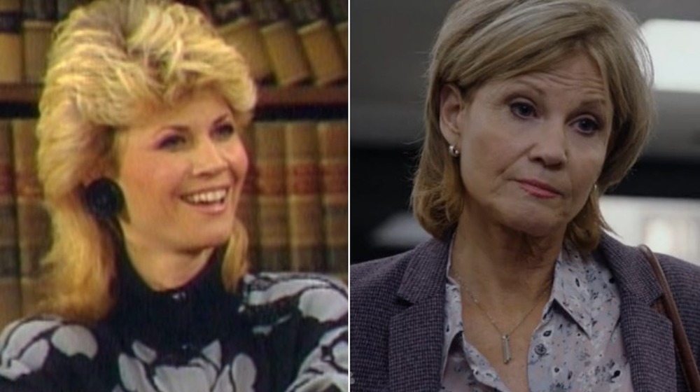 Split image of Markie Post in Night Court and in Chicago PD