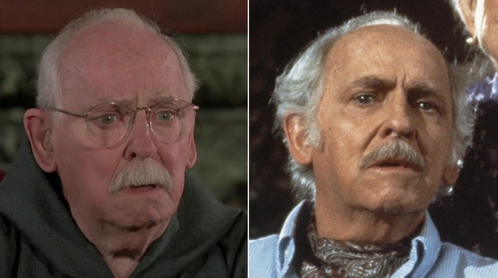 Barnard Hughes as priest