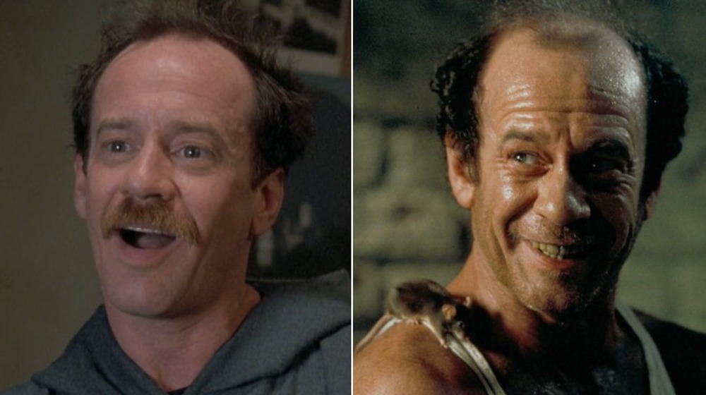 Michael Jeter wearing hat