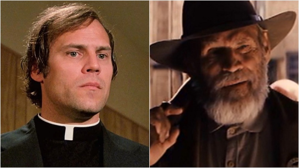 Don Stroud in The Amityville Horror (L) and Django Unchained (R)