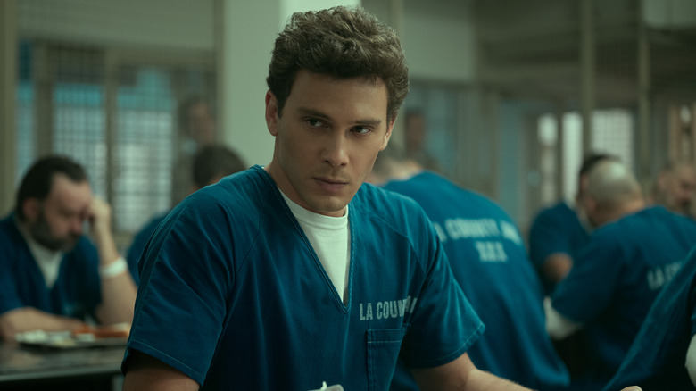 Cooper Koch as Erik Menendez in a Los Angeles County jail in "Monsters: The Lyle and Erik Menendez Story."