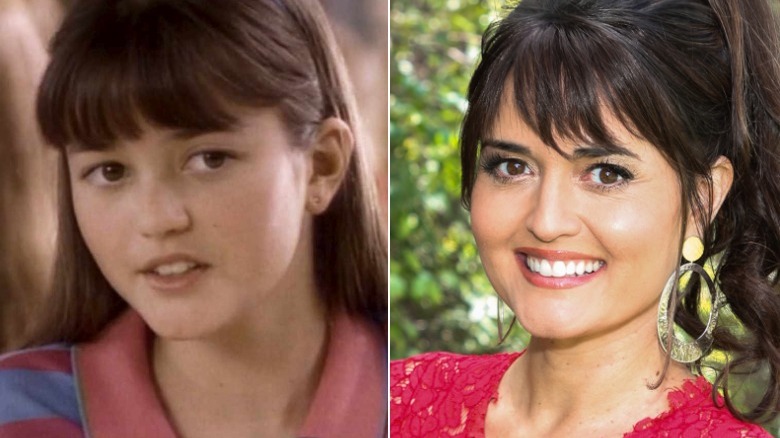 Danica McKellar then and now