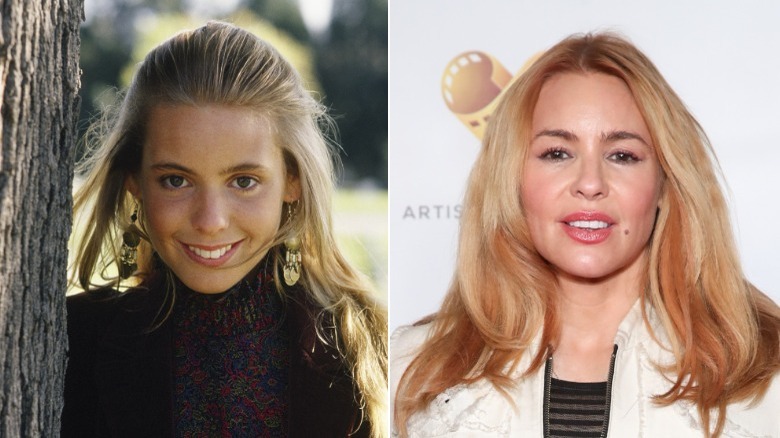 Olivia d'Abo then and now