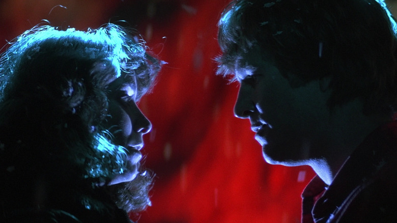 Karen Allen and Jeff Bridges in "Starman" 