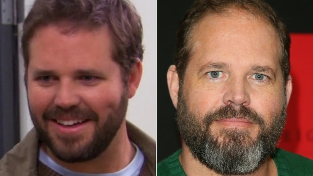 Roy Anderson and David Denman smiling