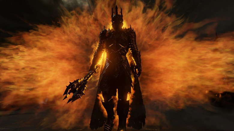 Sauron as the Necromancer