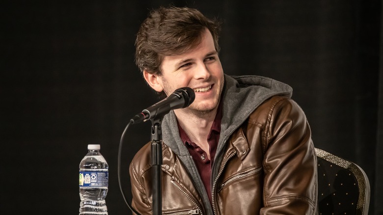 Chandler Riggs laughing