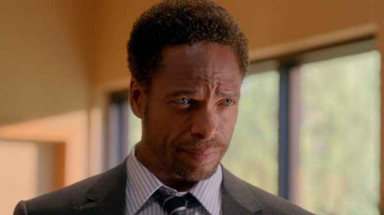 Gary Dourdan looking perplexed