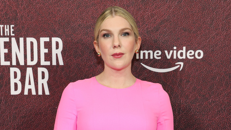 Lily Rabe poses at an event for The Tender Bar