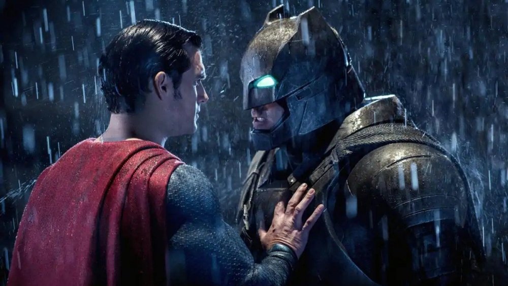 Henry Cavill and Ben Affleck in Batman v Superman: Dawn of Justice