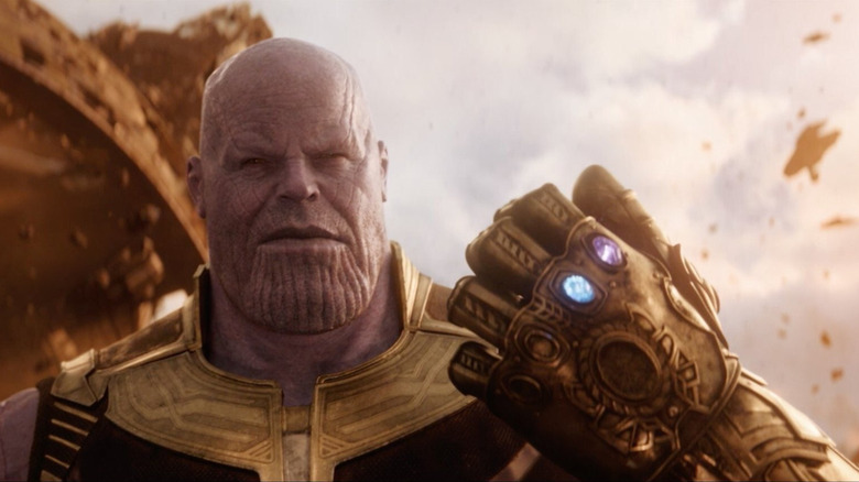 Thanos with Infinity Gauntlet