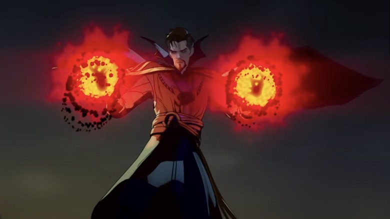 Doctor Strange manifesting magic