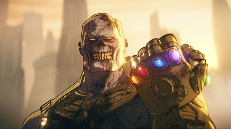 Thanos zombie in What If?