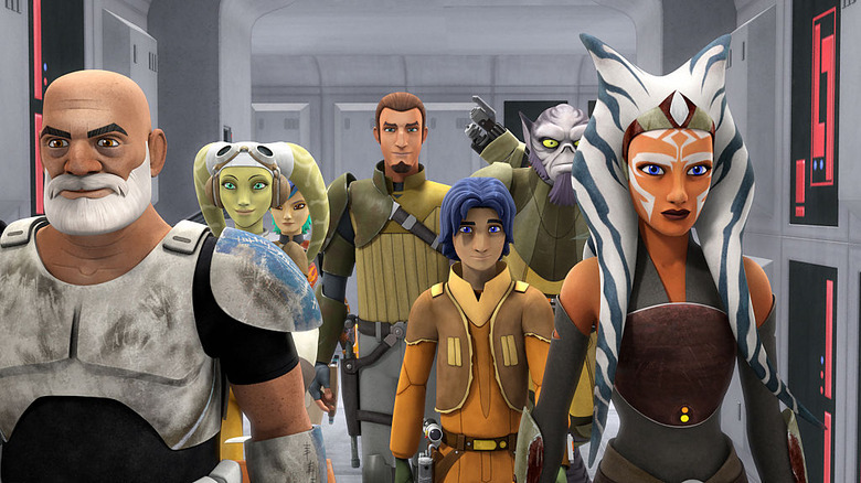 Star Wars Rebels Ghost crew