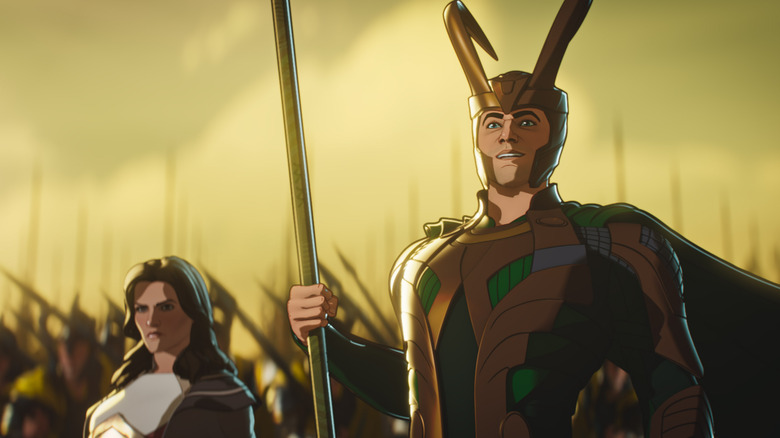 Loki with army