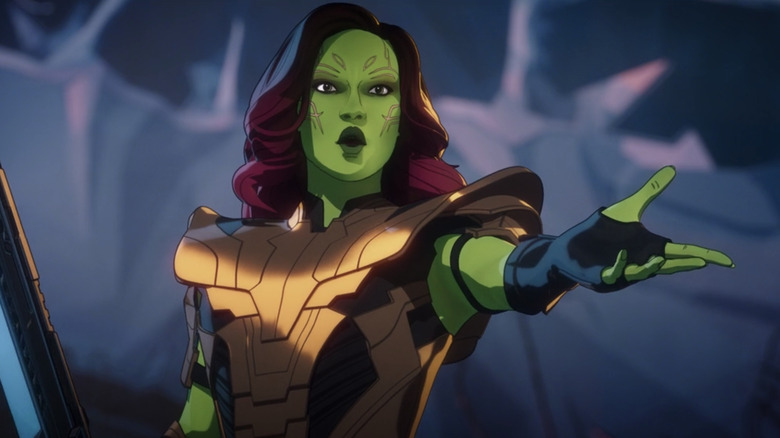 Gamora talking in What If...?