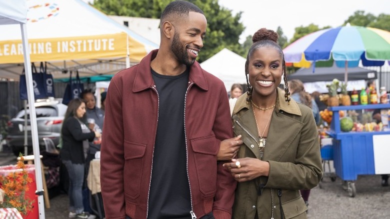 Issa Rae and Jay Ellis in Insecure 