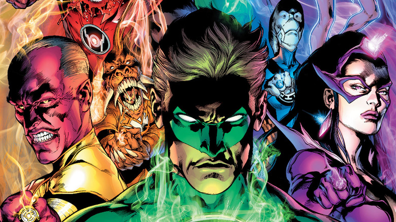 Hal Jordan and other Lanterns