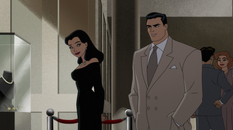 Bruce Wayne with Selina Kyle