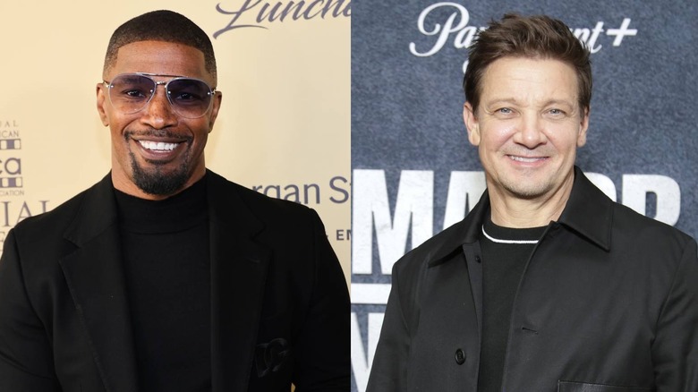 Jamie Foxx and Jeremy Renner