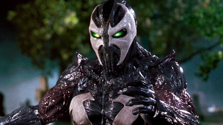 Live-action Spawn angry