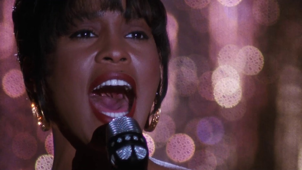 Whitney Houston sings in The Bodyguard