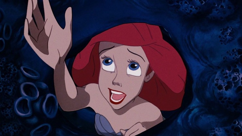 Ariel reaches for the surface world