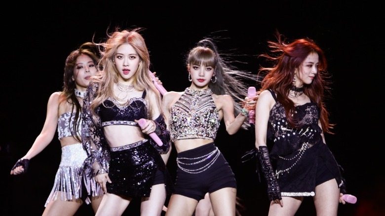 Blackpink performing at Coachella