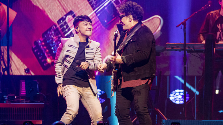 Arnel Pineda and Neal Schon of Journey