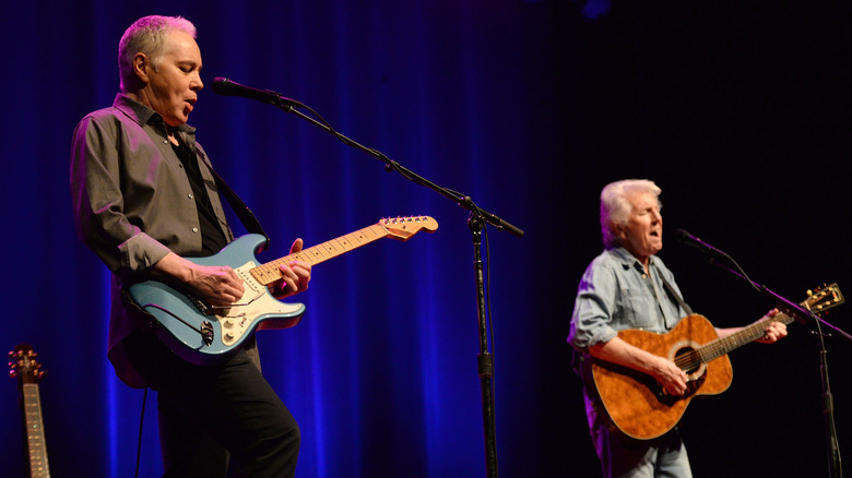 The Hollies playing live