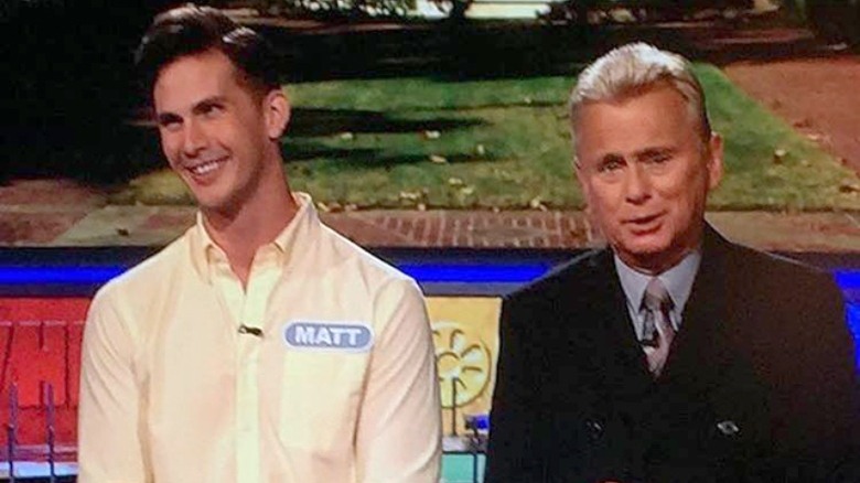 Matt McMahon Pat Sajak smiling