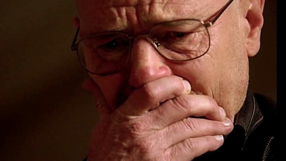 Walter White reacting to Jane's death