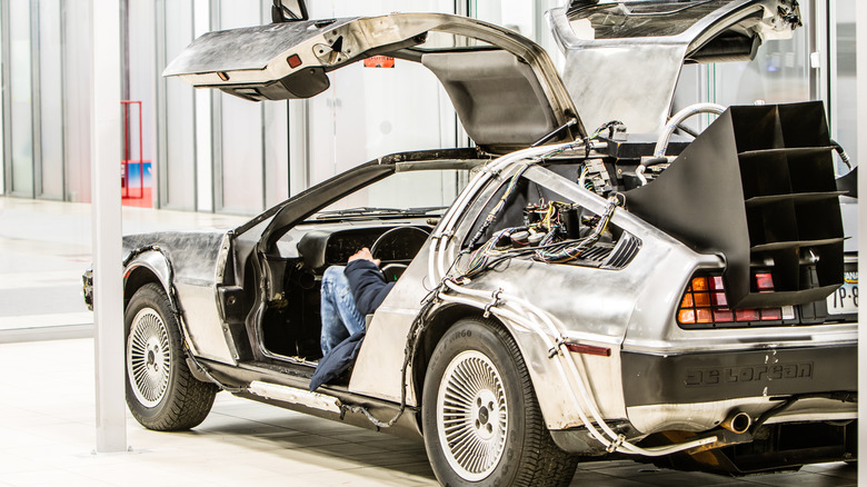 Back to the Future DeLorean Replica