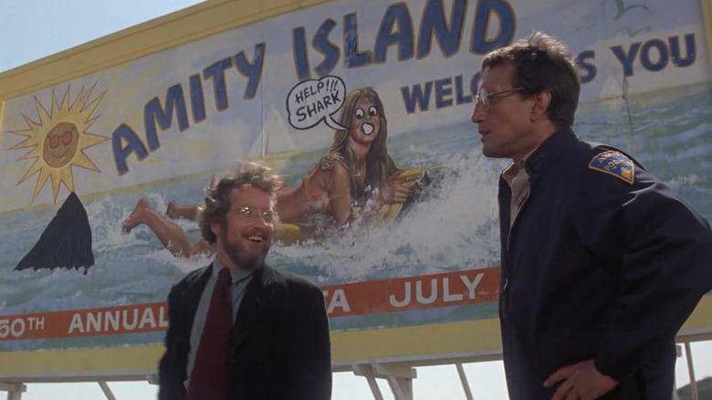 Jaws Amity Island billboard