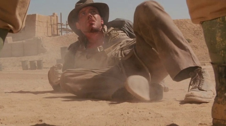 Indiana Jones on the ground