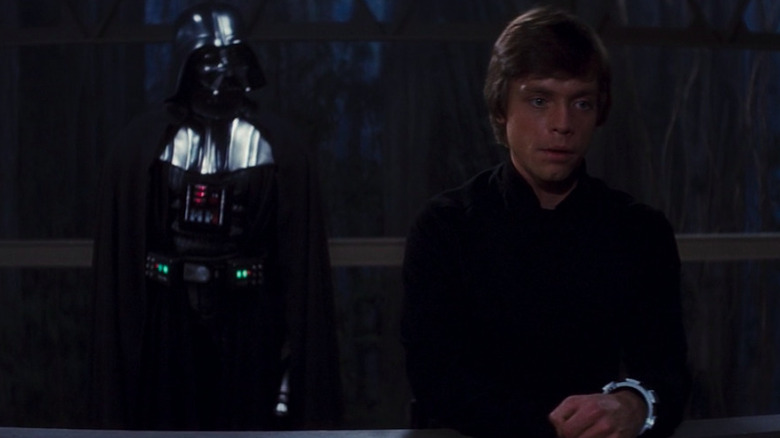 Luke Skywalker pondering