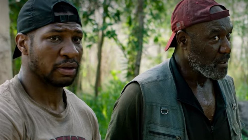 Delroy Lindo and Jonathan Majors in Da 5 Bloods