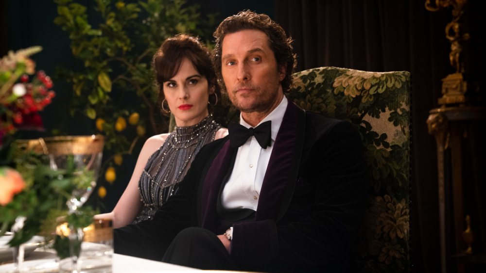 Michelle Dockery and Matthew McConaughey in The Gentlemen