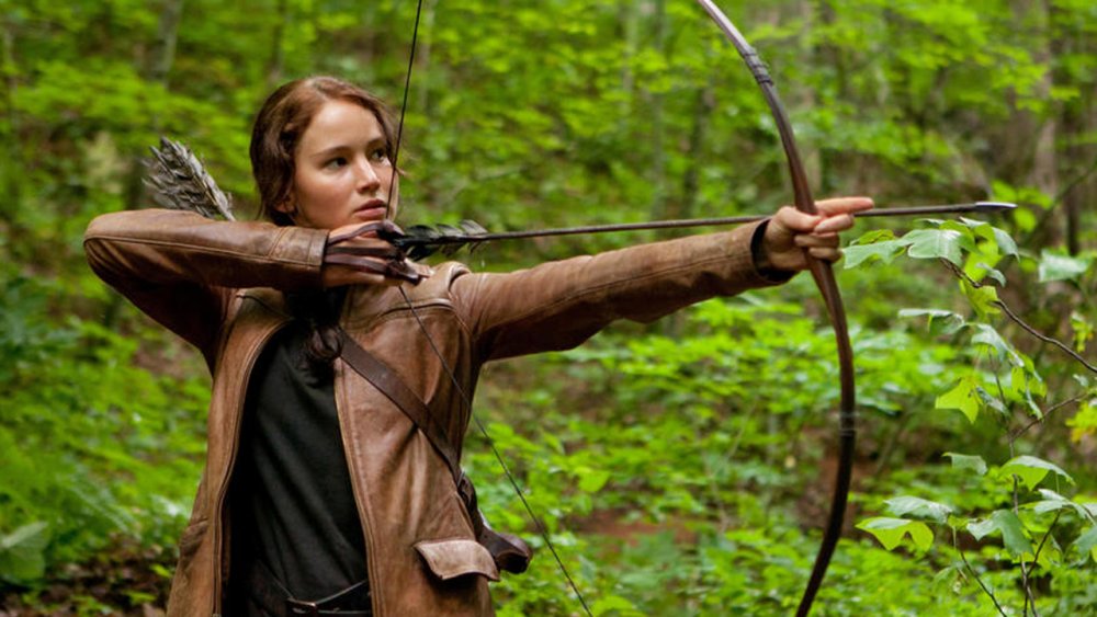 Jennifer Lawrence in The Hunger Games