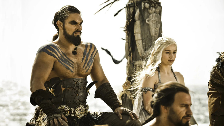 Daenerys and Drogo sitting