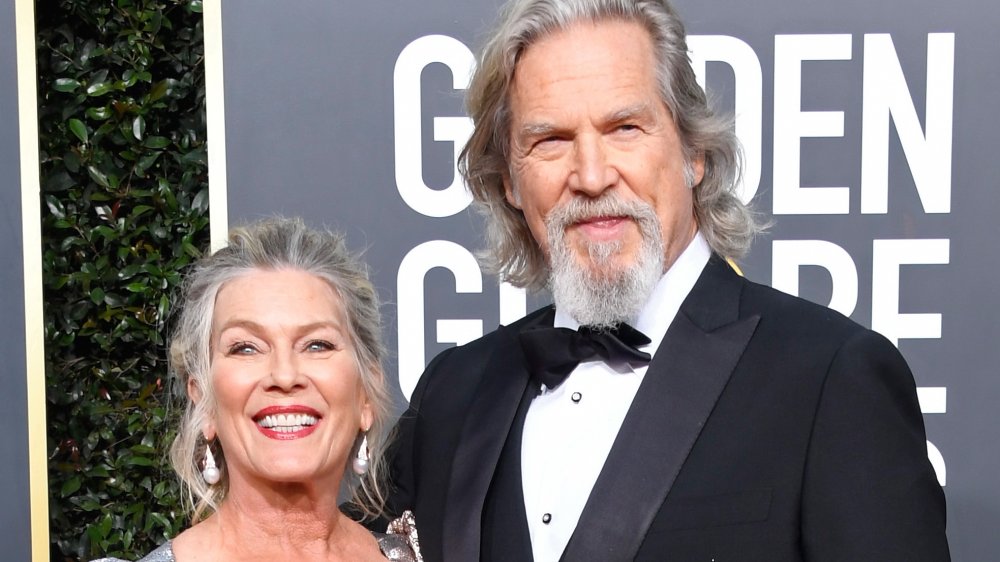 Jeff Bridges and Susan Geston