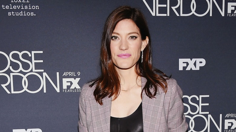 Jennifer Carpenter smiling at premiere