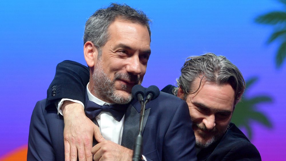 Todd Phillips and Joaquin Phoenix