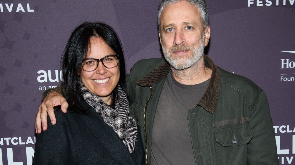 Jon Stewart and Tracey McShane