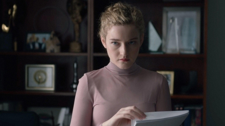 Julia Garner watches