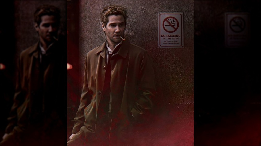 Keanu Reeves as Constantine concept art