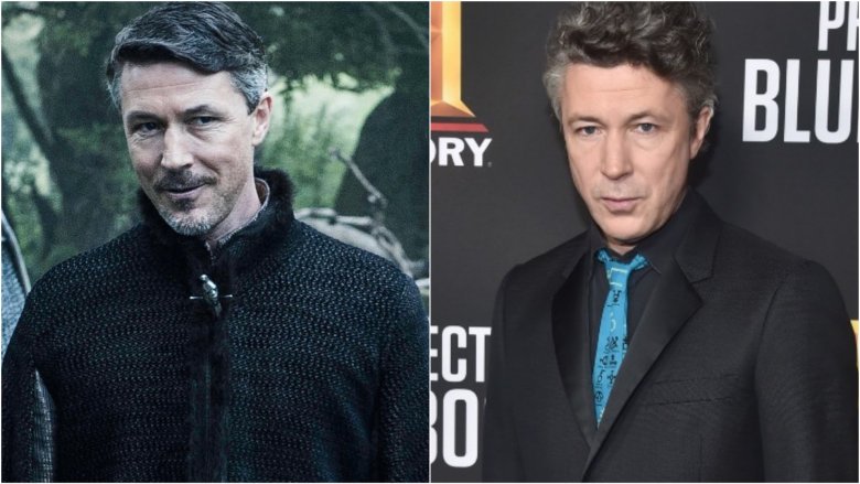 Aidan Gillen in Game of Thrones and now