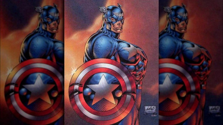 Captain America by Rob Liefeld