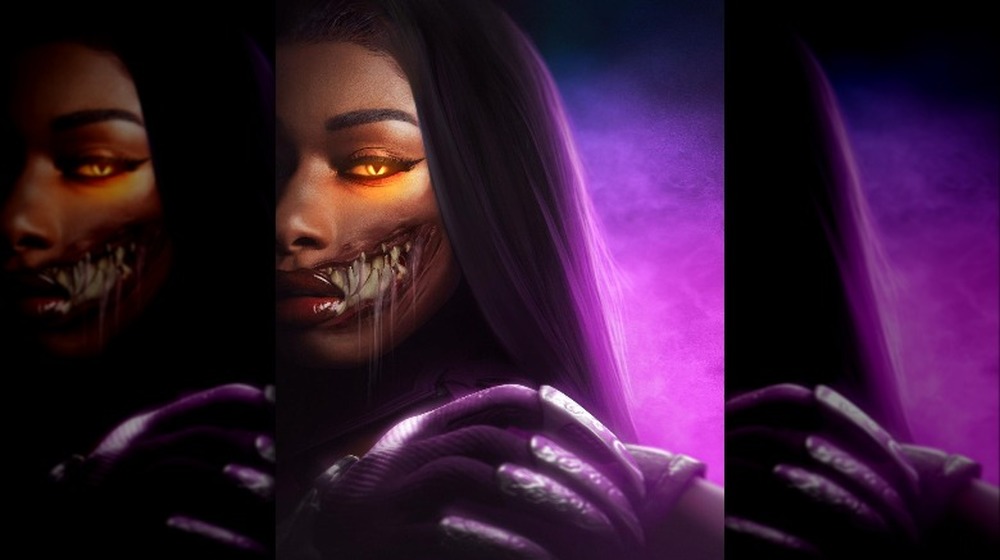 Artist Mizuriau portrays Megan Thee Stallion as Mortal Kombat character Mileena